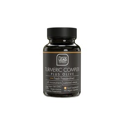 Pharmalead Black Range Turmeric Complex Plus Olive Συμπλήρωμα Διατροφής Με Κουρκουμά & Ελιά Για Ενισχυμένη Αντιοξειδωτική Δράση 60 φυτικές κάψουλες
