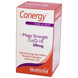 HealthAid Conergy Mega Strength CoQ-10 30mg 90caps