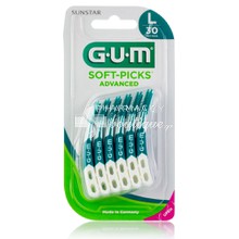 Gum Soft Picks Advanced (Large) - Μεσοδόντια Μεγάλα, 30τμχ.