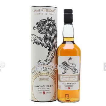 Game of Thrones House Lannister – Lagavulin 9 Y.O. Single Malt Whisky 0.7L