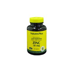 Natures Plus Zinc 50mg Nutritional Zinc Supplement 90 tablets