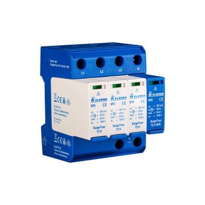 Surgetron Surge Arrester T2 H 3+1 Rc