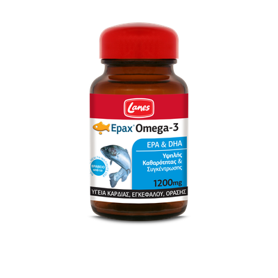 Lanes Epax Omega-3 1200mg 30caps