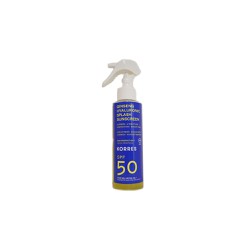 Korres Ginseng Hyaluronic Splash Sunscreen Spray SPF50 Αντηλιακό Γαλάκτωμα Προσώπου Σώματος Ενισχυμένο Με Υαλουρονικό Οξύ 150ml