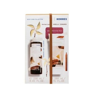 Korres Set Vanilla Cinnamon Showergel 250ml & Body