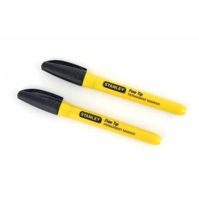 Black Marker With Thin Tip 2 Pieces Set