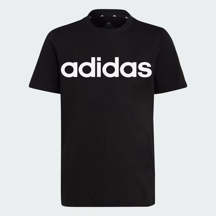 adidas boys essentials linear logo cotton t-shirt 
