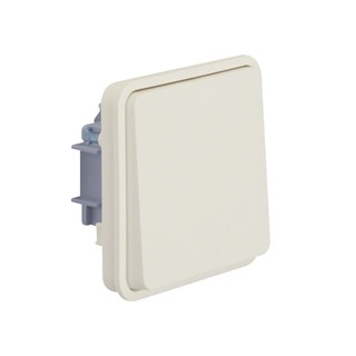 Cubyko IP55 Switch A/R Medium Assembled White WNA0