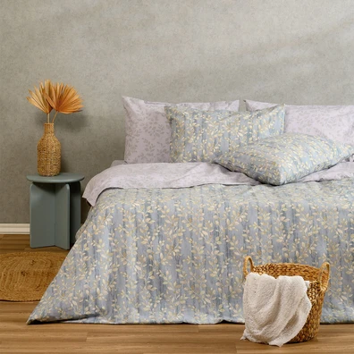 Σετ Σεντονια Διπλα Botan Blue Casual Line (205x270