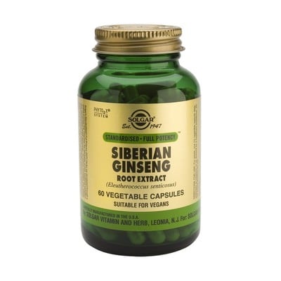 Solgar Siberian Ginseng Root Extract 60veg.caps