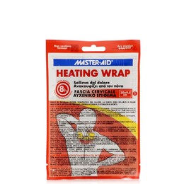 Master Aid Heating Wrap Θερμαντικό Έμπλαστρο Αυχένα 30x9.5cm 1τμχ