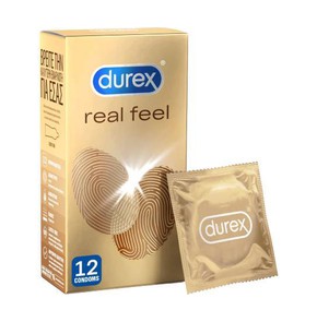 Durex Προφυλακτικά Πολύ Λεπτά Χωρίς Λάτεξ Real Fee
