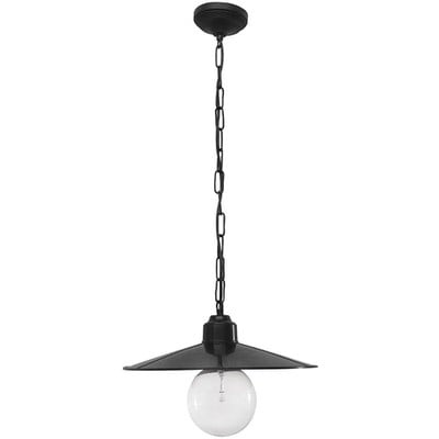 Pendant Light With Chain Black Ε27 Lp-180K