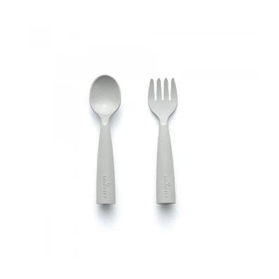 Miniware Des.15 Πιρούνι & Κουτάλι pla Γκρι-13,5cm