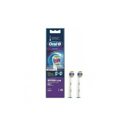 Oral-B 3D White Clean Maximiser Spare Heads For Electric Toothbrush 2 pieces