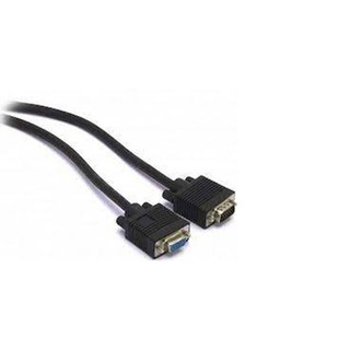 VGA HD15 Cable Male to Female G&BL 1.8m Black 8011