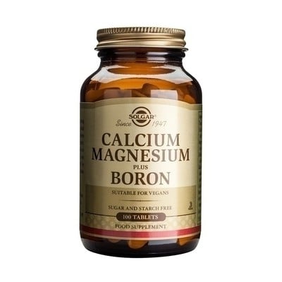 Solgar Calcium Magnesium + Boron 100tabs