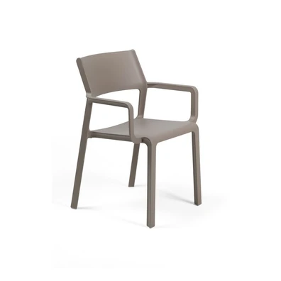 Πολυθρόνα 58x53x82(47) Nnardi Trill Γκρι Σκούρο