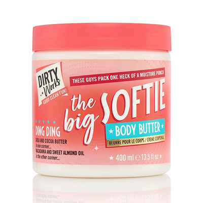 DIRTY WORKS The Big Softie Body Butter Κρέμα Σώματος Εντατικής Θρέψης Με Βούτυρο Καρυτέ 400ml