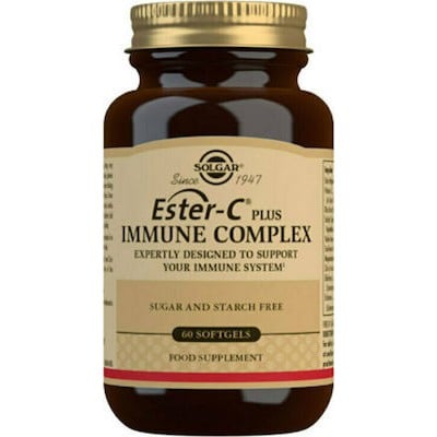 Solgar Ester-C Plus Immune Complex 60 Softgels