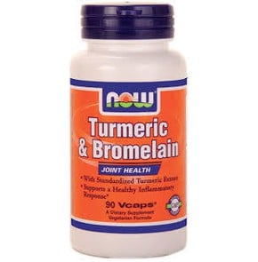 Now Foods Turmeric  Bromelain - 90 Vcaps®