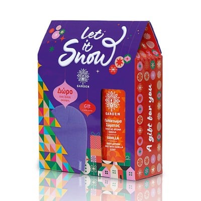  Garden Let it Snow Set Vanilla Body Lotion 500ml 