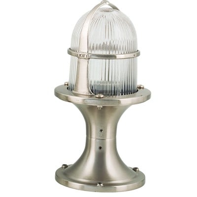 Brass Short Column Light Chrome Matt Height:28cm Ε