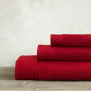 Πετσέτα Μπάνιου 90x145 Feel Fresh - Happy Red Nima home