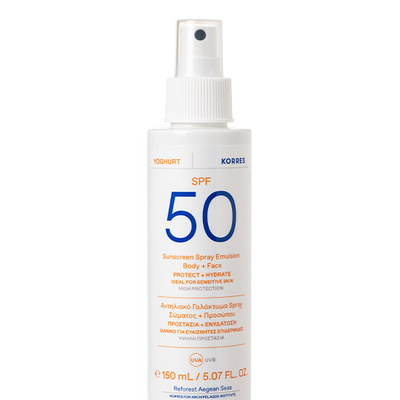 KORRES Sun Γιαούρτι Face&Body Spray SPF50 150ml