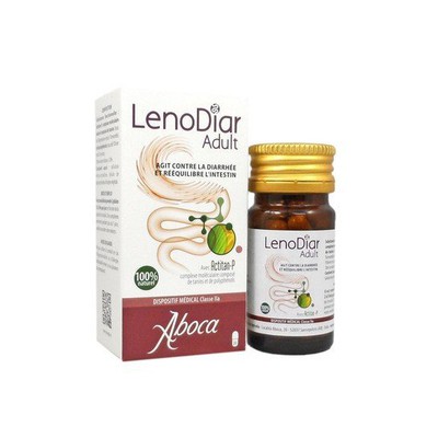ABOCA Lenodiar Adult Για Ενήλικες Για Την Αντιμετώπιση Της Διάρροιας Από 1 Χρονών x20 Κάψουλες 1+1 Δώρο