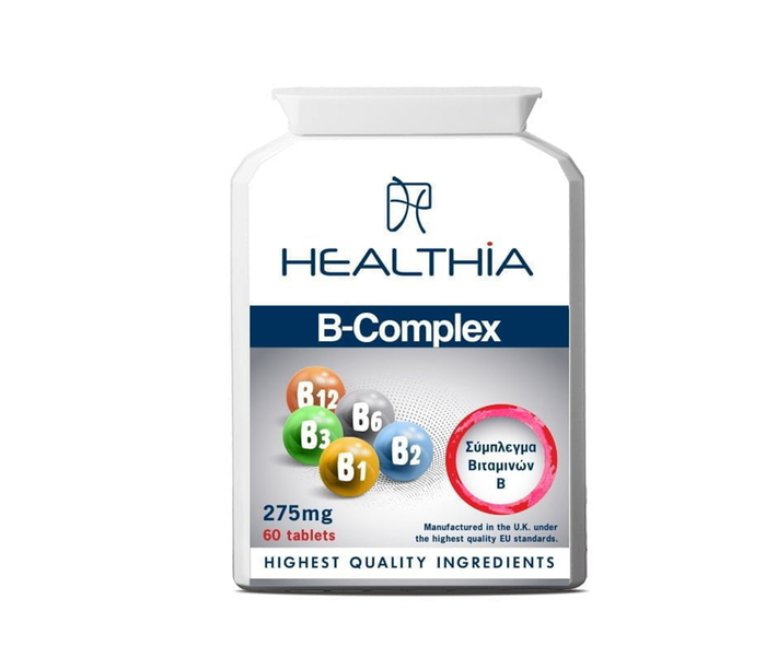 HEALTHIA B-COMPLEX  60TABL