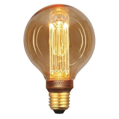 Led Lamp E27 G95 Gold Glass Dimmable 3,5W 2000K Fi