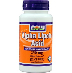 Now Foods Alpha Lipoic Acid 250 mg -  Ισχυρές Αντι
