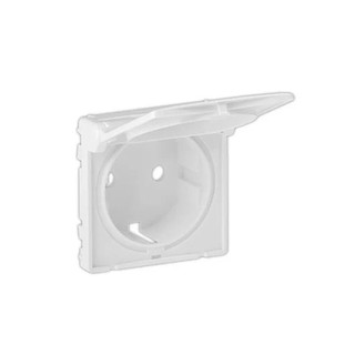 Valena Life Plate 2P+E Socket with Cover White 754