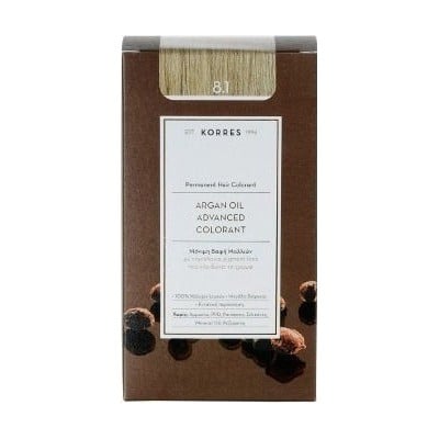 Korres Argan Oil Advanced Colorant Μόνιμη Βαφή Μαλ