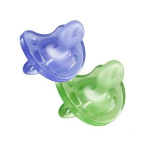 Physio Soft Soother Green Silicone, 16-36m (Variou