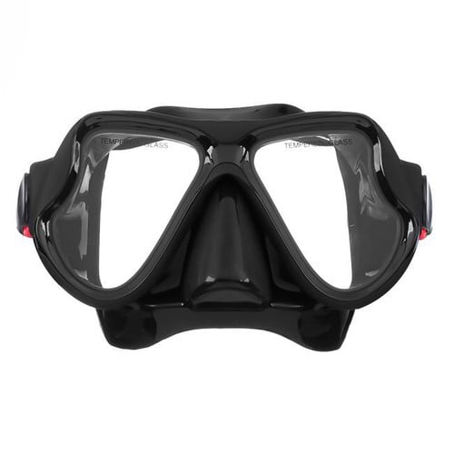 Maska za plivanje silikon crna
