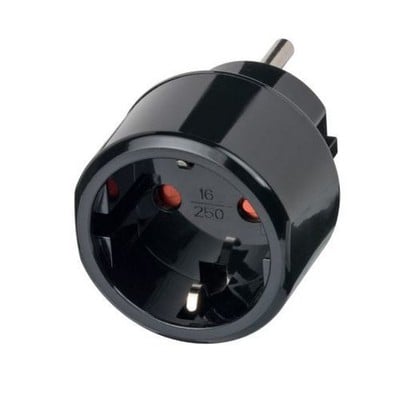 Greek to American or Japanese plug travel adapter