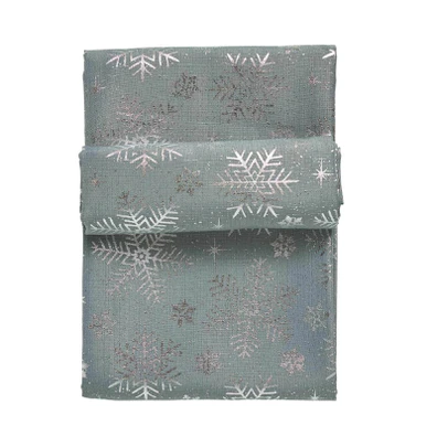 Das Home Christmas Runner 45χ140 0714 Ασημι, Γκρι 