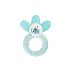 Mam Cooler Teething Ring With Water 4+ Months Turquoise 1 piece