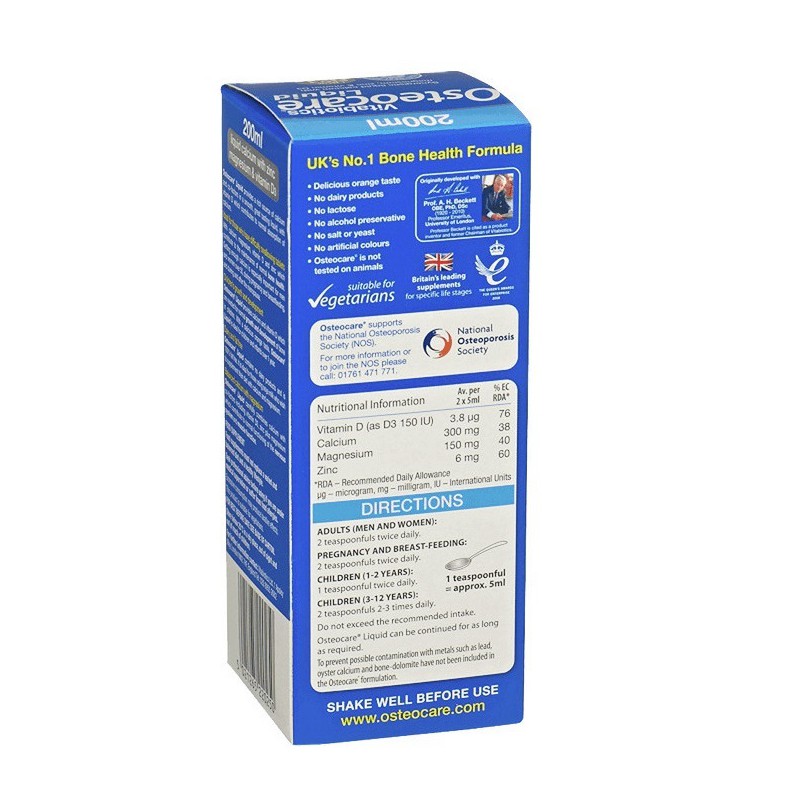 Vitabiotics Vitabiotics Osteocare Liquid 0ml