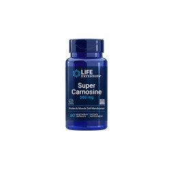 Life Extension Super Carnosine 500mg Dietary Supplement Contributes To The Normal Function Of The Nervous System 60 Herbal Capsules
