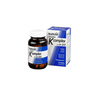 HEALTH AID VITAMIN K COMPLEX+VITAMIN D3 30TABL