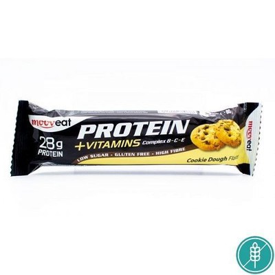 PROTEIN VITAMIN BAR MOOVEAT 35% PRT COOKIE DOUGH
