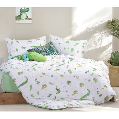Σεντονι Cute Reptiles σετ Μονο nef-nef Home Wear W