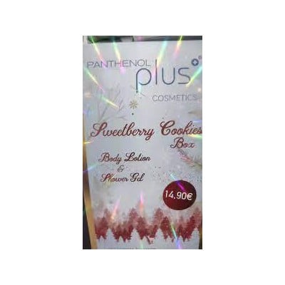PANTHENOL Plus Box Body lotion 200ml & Shower Gel Sweetberry Cookies 320ml