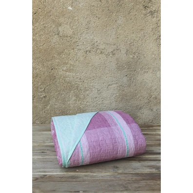 Κουβερλί Υπέρδιπλο - Plaid Purple Kocoon Home 220x