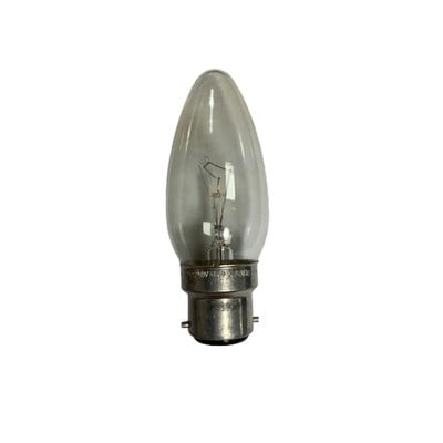 Transparent Incandescent Lamp B22 40W