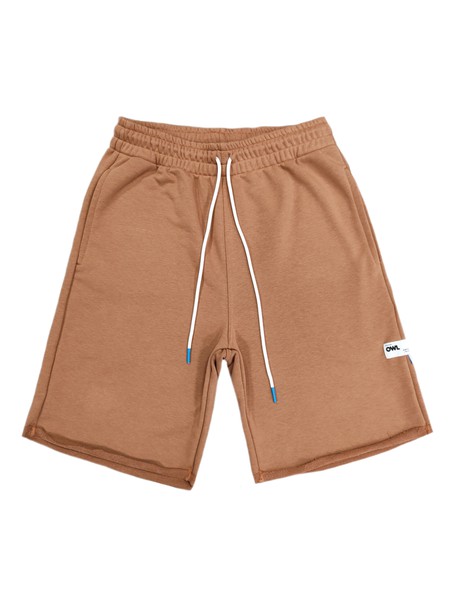 Owl clothes almond brown shorts