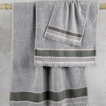 Πετσέτα Μπάνιου 70x140 - Sutra Gray Nima Home 
